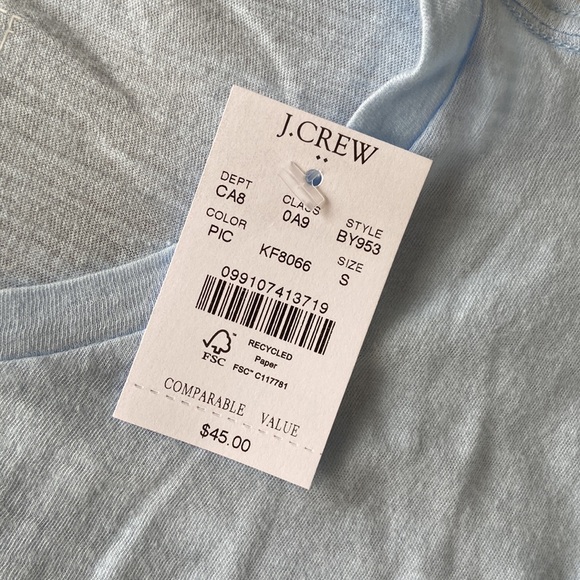 J Crew pickle ball graphic tee summer vibes athletic casual shirt 1980s small - Picture 7 of 14